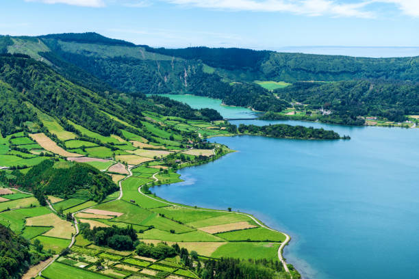 istock Sete Cidades lake in The Azores 1160784524