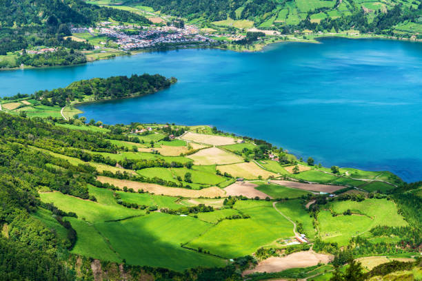 istock Sete Cidades lake in The Azores 1160784721