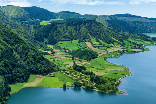 istock Sete Cidades lake in The Azores 1160784911