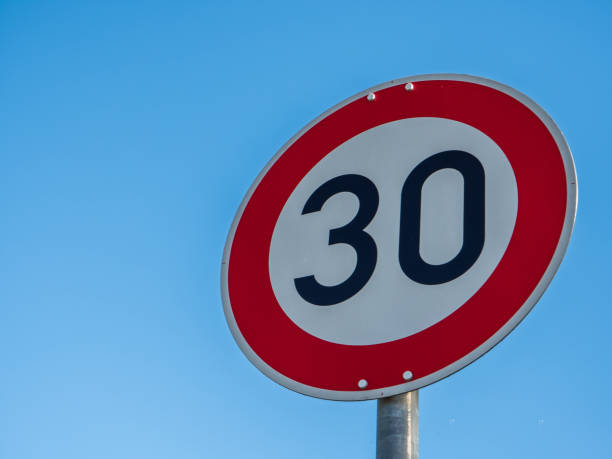 istock 30 Street Sign in Germany 1160787371