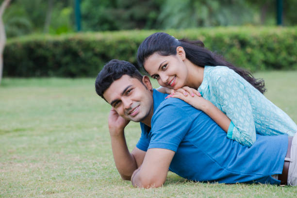 istock Indian Young Couple - stock image 1160792052