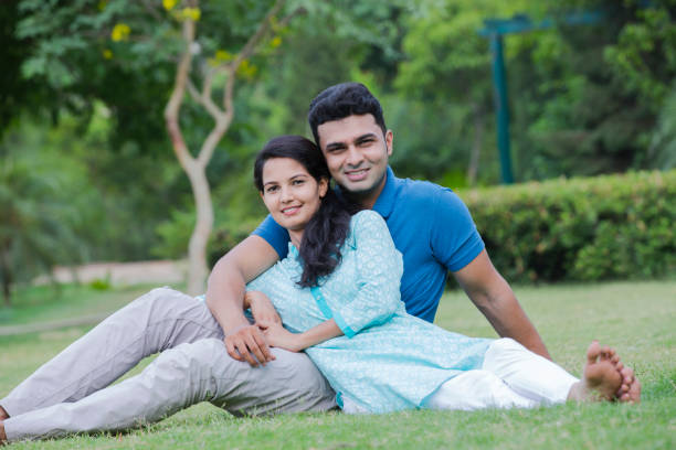 istock Indian Young Couple - stock image 1160793137