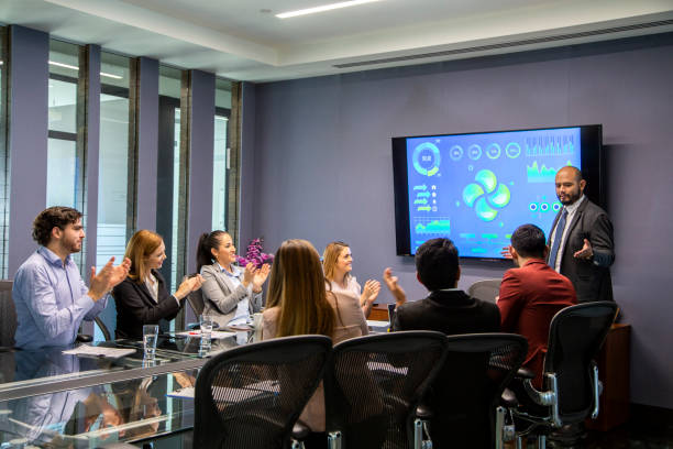 istock Meetingmeeting in boardroom 1160799184