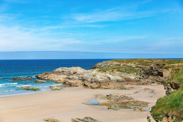 istock Beach cathedrals on the Bay of Biscay 1160801955