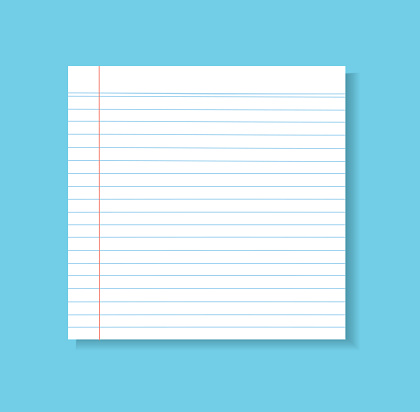 Screen Line Paper Paper Line Vector Background Detailed Lined Paper Texture Stock ...
