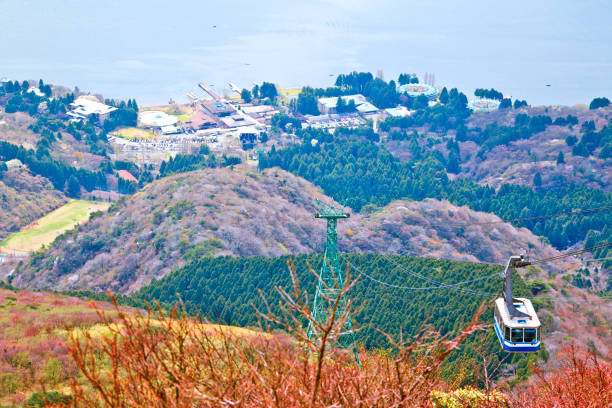 istock Mt. Komagatake Ropeway at Hakone, Kanagawa prefecture, Japan. 1160804366