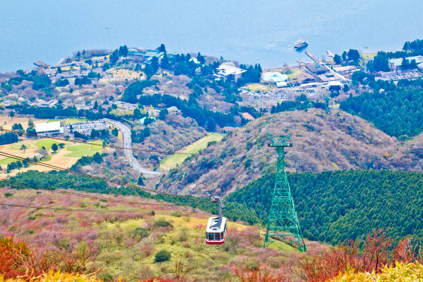 istock Mt. Komagatake Ropeway at Hakone, Kanagawa prefecture, Japan. 1160804650