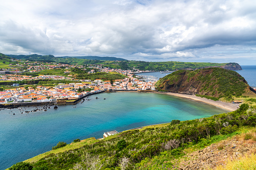 The Azores - Town of Horta on Faial Island