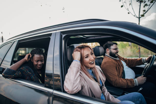 istock Friends in the car 1160818280