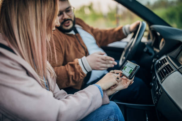 istock Friends sitting in the car 1160818422