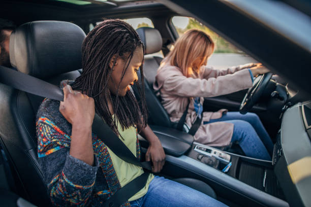 istock Two young women in the car 1160818816