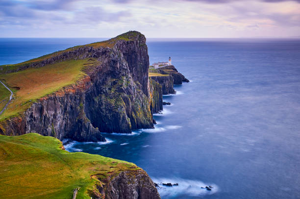 istock Neist point lighthouse, Isle of Skye, Scotland, UK 1160825226