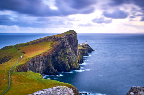 istock Neist point lighthouse, Isle of Skye, Scotland, UK 1160825311