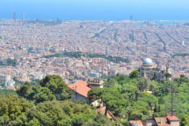 istock Top-view of Barcelona 1160830940