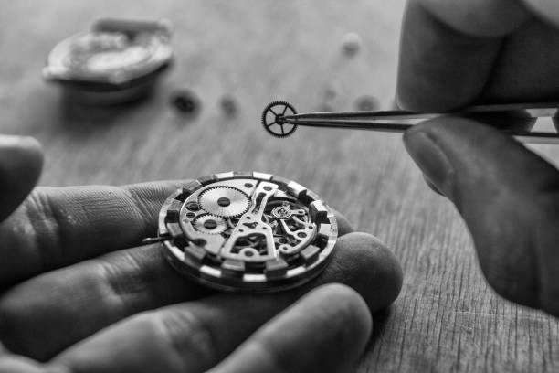 istock Mechanical watch repair 1160835461