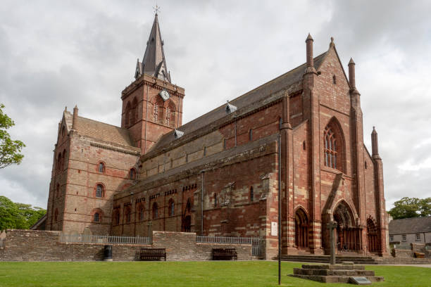 istock St. Magnus Cathedral in Kirkwall, Orkney Islands 1160851149