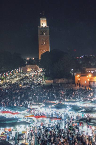 istock Elkoutobia Mousqui by Night in Marrakech 1160851424