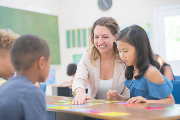 istock Multi-Ethnic Group of Kids with Their teacher 1160867114