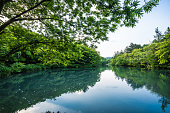 Kumobaike (Kumoba pond) in Karuizawa