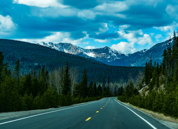 istock Highway into the Rocky Mountains 1160870843