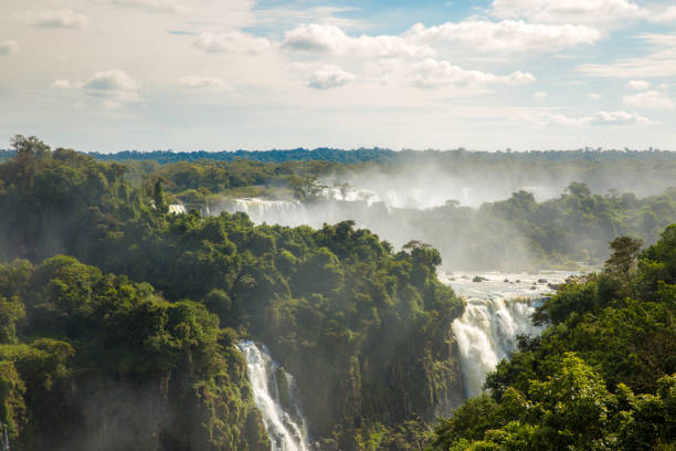 istock Iguazu falls between Brazil and Argentina border 1160870865