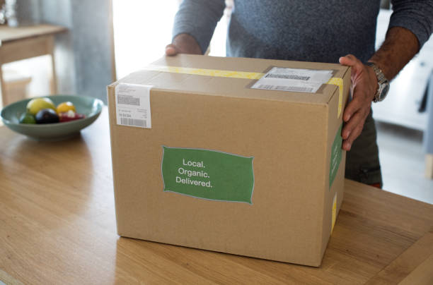 istock Healthy delivery from organic farm 1160878568