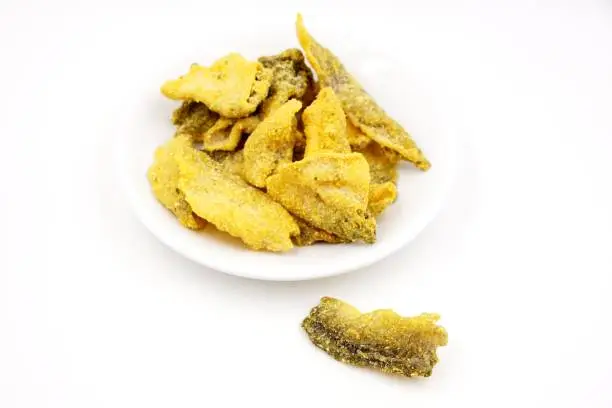 Photo of Salted egg fish skin snack