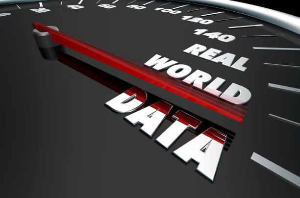 istock Real World Data Timely Information Speedometer Words 3d Illustration 1160886515
