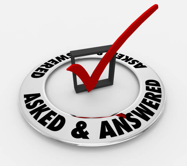 istock Asked and Answered Question Word Check Mark Box 3d Illustration 1160888375