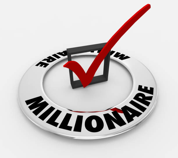 istock Millionaire Get Rich Word Check Mark Box 3d Illustration 1160889602