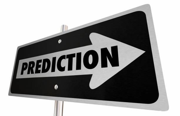 istock Prediction Future Prophecy One Way Road Sign 3d Illustration 1160889926