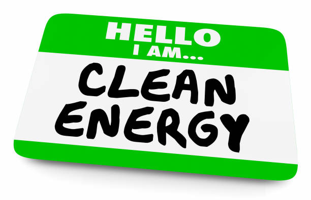 istock Clean Energy Power Name Tag 3d Illustration 1160892305