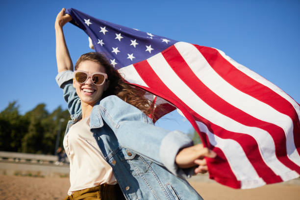 istock Happy and free woman 1160894360