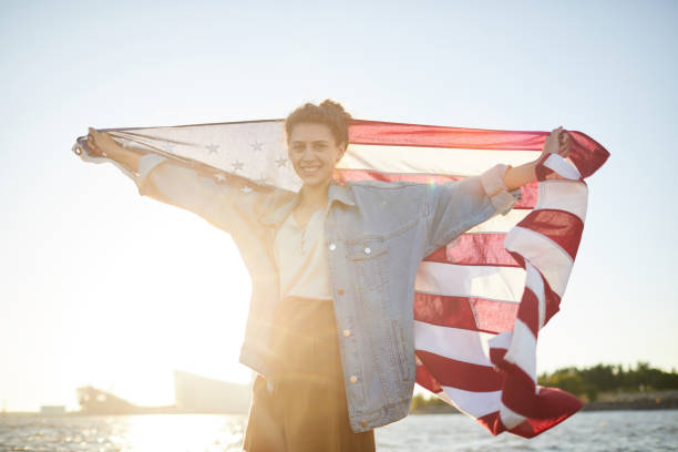 istock Celebrating national day in USA 1160894406