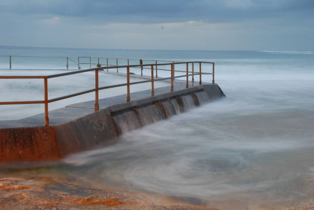 istock Rock pool in the ocean 1160896517