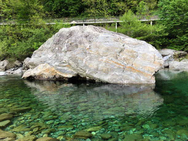 istock The Maggia river in the Maggia Valley or Valle Maggia (Fluss Maggia im Maggiatal) 1160900523