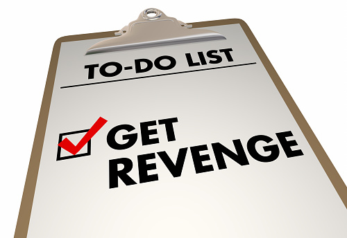 Obtener la lista de tareas de la venganza casilla de verificación marcar portapapeles 3d Ilustración photo