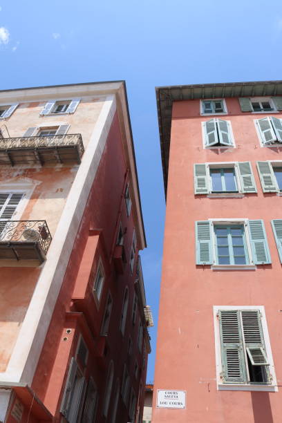 istock Old Building facade in Nice, France 1160908937