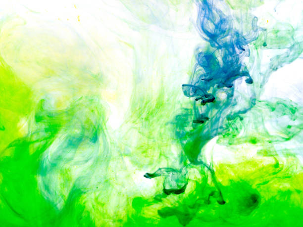 istock Poster color in water. Abstract background. 1160911117