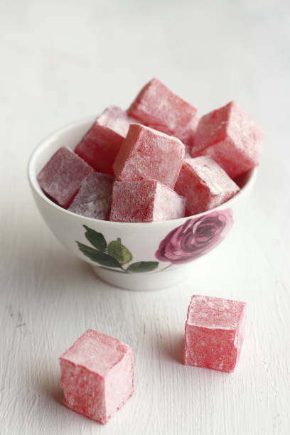 istock Turkish delight with rose flavor 1160911445