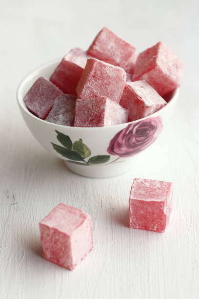 istock Turkish delight with rose flavor 1160911446