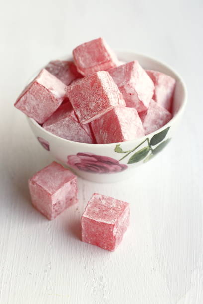 istock Turkish delight with rose flavor 1160911448