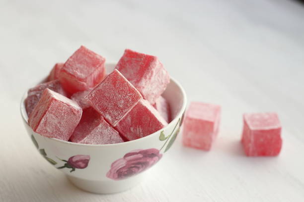 istock Turkish delight with rose flavor 1160911449