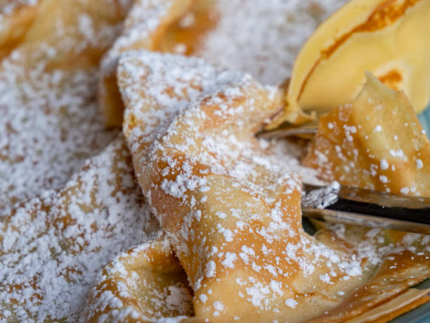 istock Crepes with powdered sugar as a dessert 1160927567