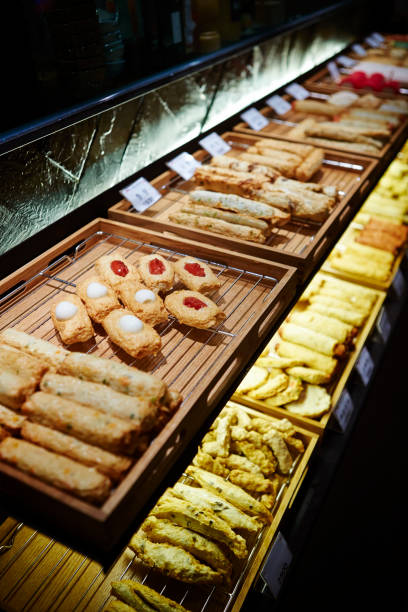 istock Korean fish cake shop 1160936078