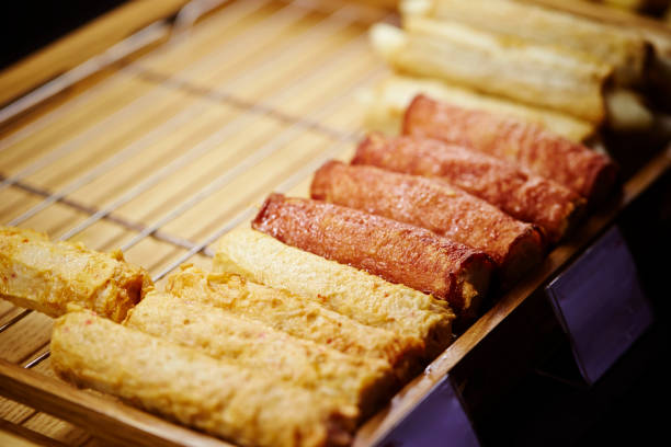 istock Korean fish cake shop 1160936324