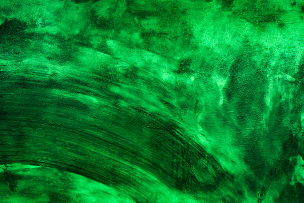 istock green colorful hand drawn oil smears with canvas texture 1160939072