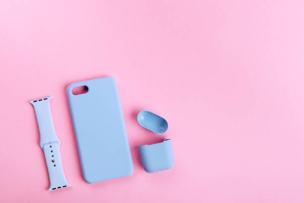 istock Up to date technology.Top view of diverse personal accessory 1160939308