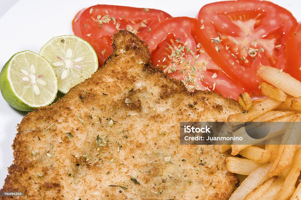 Casa Cotoletta impanata - Foto stock royalty-free di Alimentazione sana