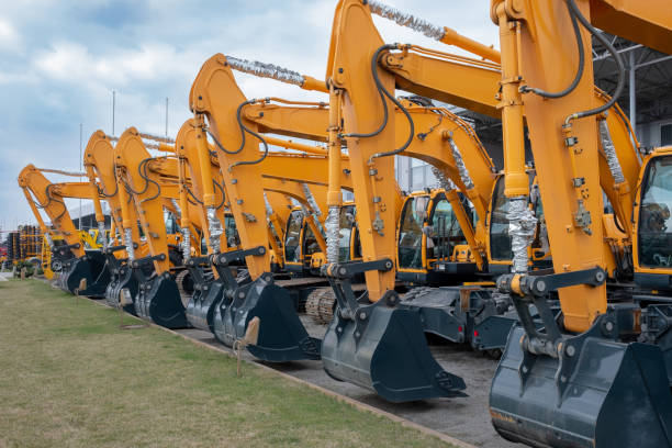 tratores ou escavadeiras - caterpillar truck - fotografias e filmes do acervo